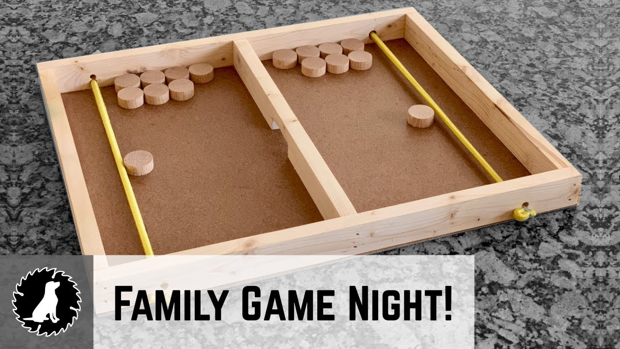 DIY Wooden Games
 DIY Finger Hockey Game Family Game Night Wooden Game