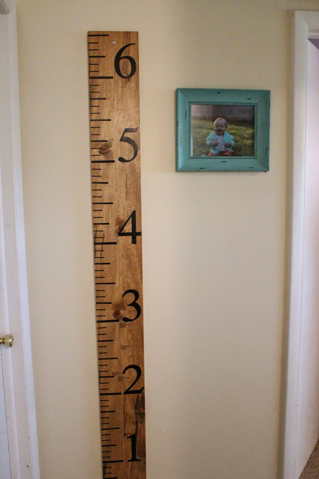 DIY Wooden Growth Chart
 Mommy Vignettes Wood Growth Chart Tutorial