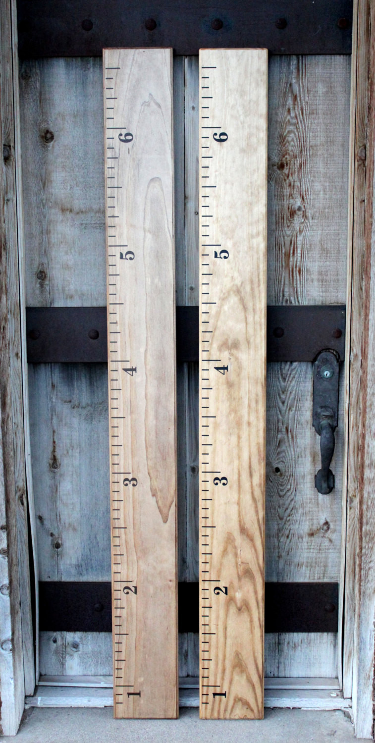 DIY Wooden Growth Chart
 Our DIY wooden growth chart