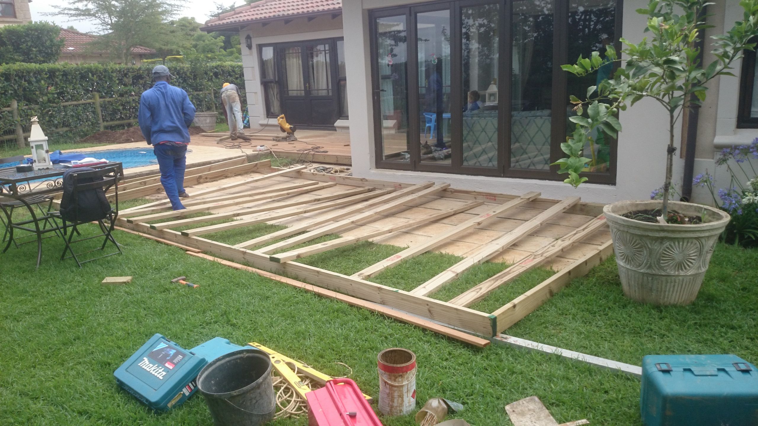 DIY Wooden Patio
 DIY Timber Decking in Durban