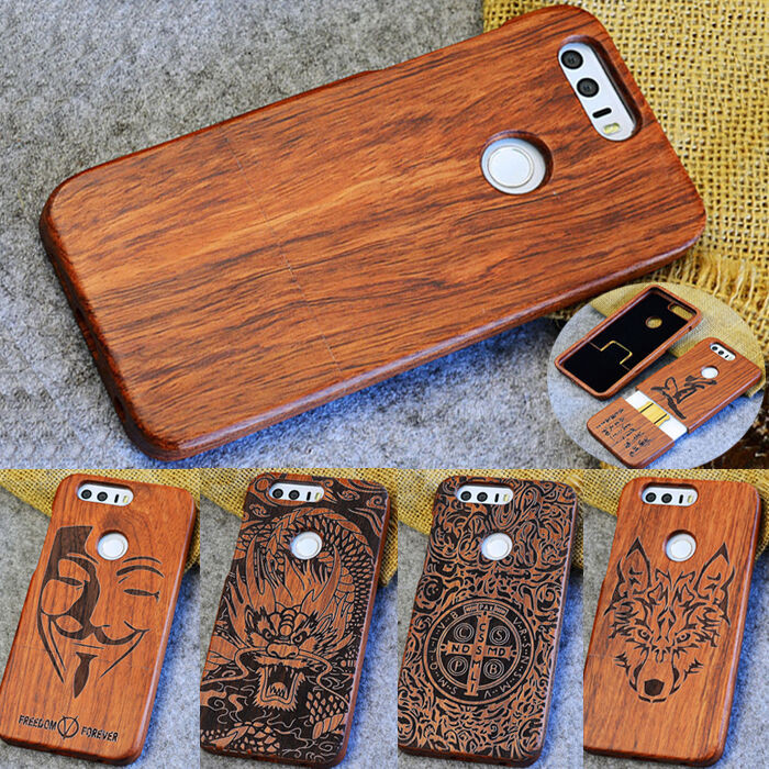 DIY Wooden Phone Case
 DIY Natural Wooden Wood Bamboo Phone Case Cover for Huawei