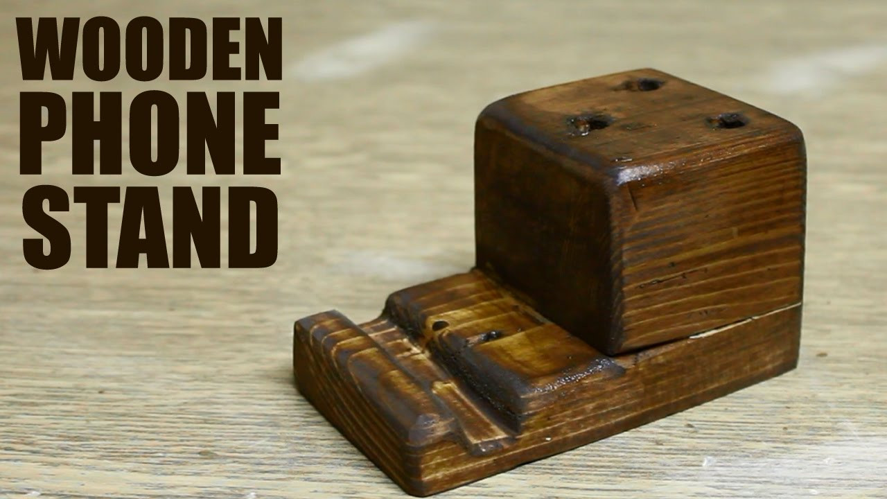 DIY Wooden Phone Case
 DIY Wooden Phone Stand