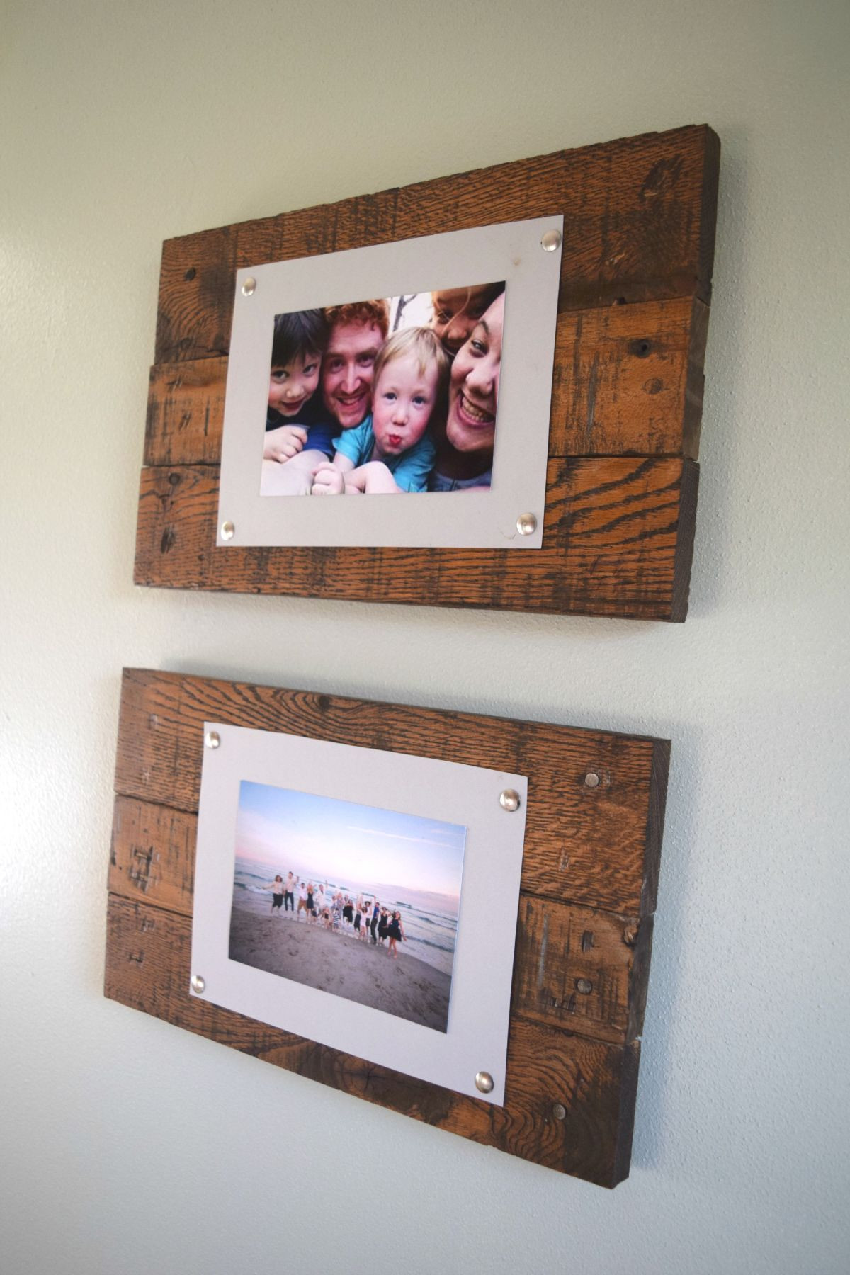 DIY Wooden Photo Frame
 DIY Rustic Scrap Wood Picture Frames Spotlight Favorite s
