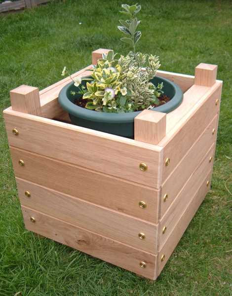 DIY Wooden Planter Box
 12 Outstanding DIY Planter Box Plans Designs and Ideas