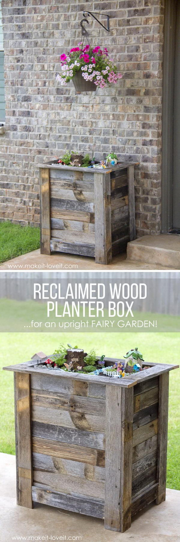 DIY Wooden Planter Box
 30 Creative DIY Wood and Pallet Planter Boxes To Style Up