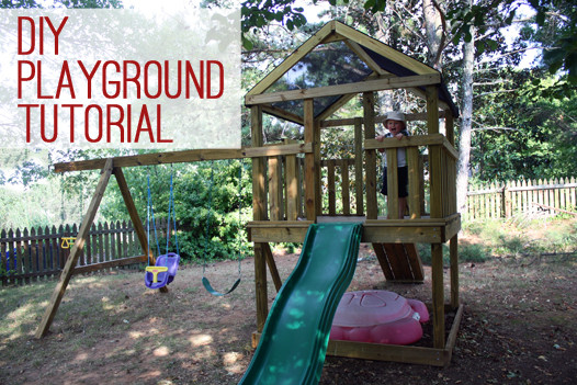 DIY Wooden Playset
 How to Build a DIY Wooden Playground Playset