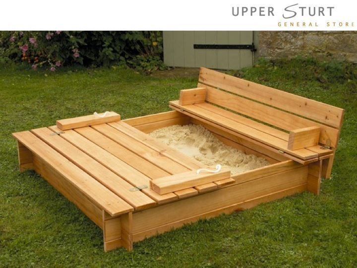DIY Wooden Sandbox
 DIY Sandbox