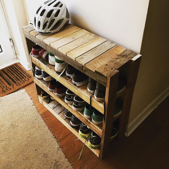 DIY Wooden Shoe Racks
 22 Chaos Eliminating DIY Shoe Rack Ideas
