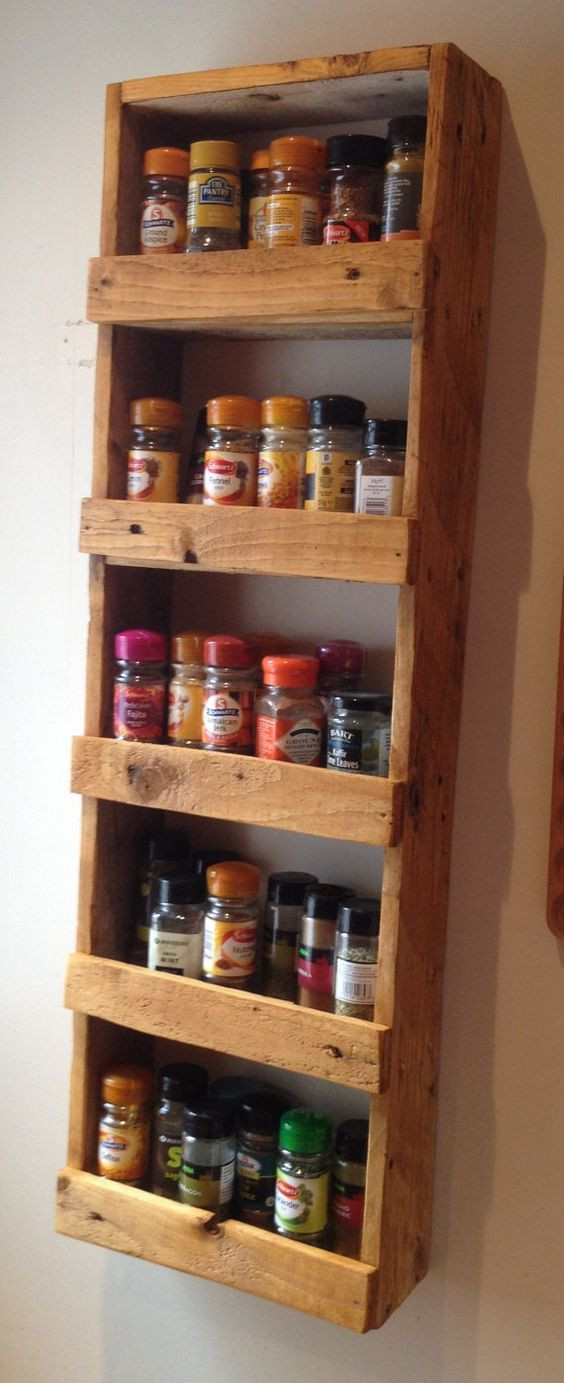 DIY Wooden Spice Rack
 Best 25 Spice racks ideas on Pinterest