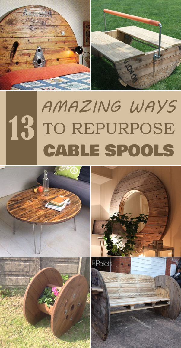 DIY Wooden Spool Projects
 13 Amazing Ways to Repurpose Cable Spools