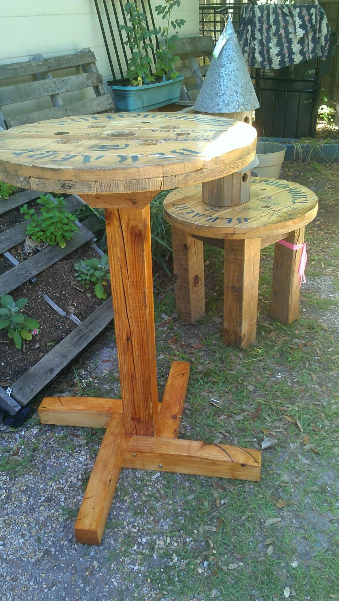DIY Wooden Spool Projects
 Tables from old electrical wire spools
