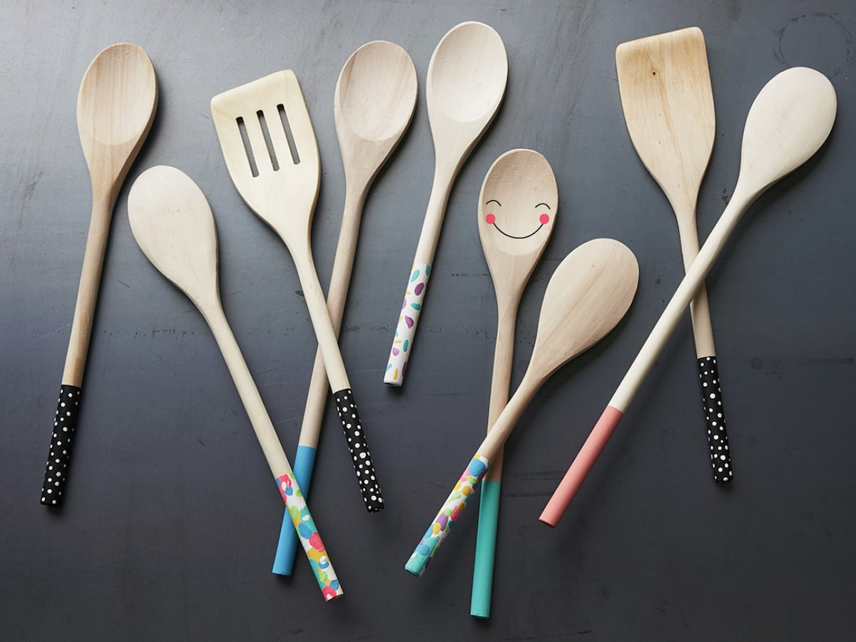 DIY Wooden Spoon
 8 Thoughtful DIY Christmas Gifts Kids Can Make for Their