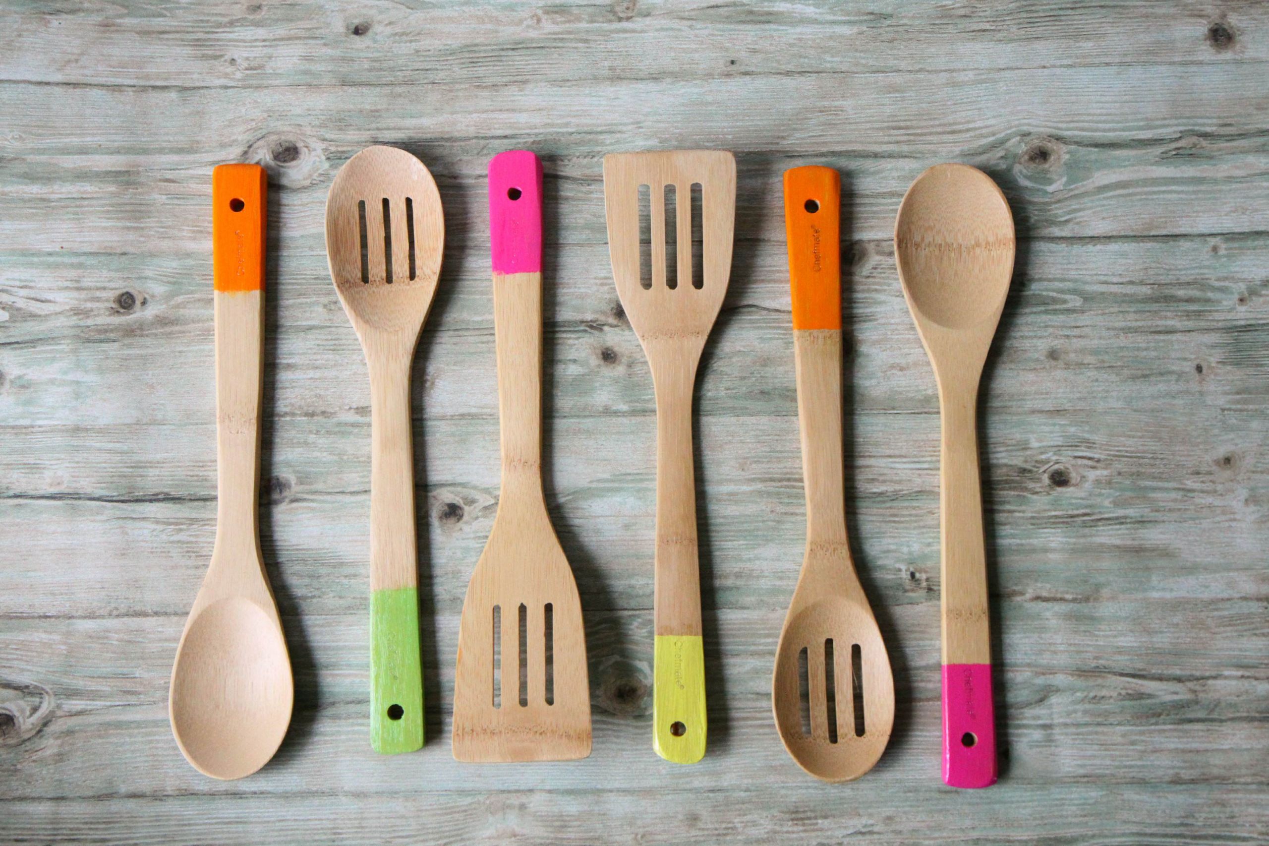 DIY Wooden Spoon
 DIY Painted Wooden Spoons MomAdvice