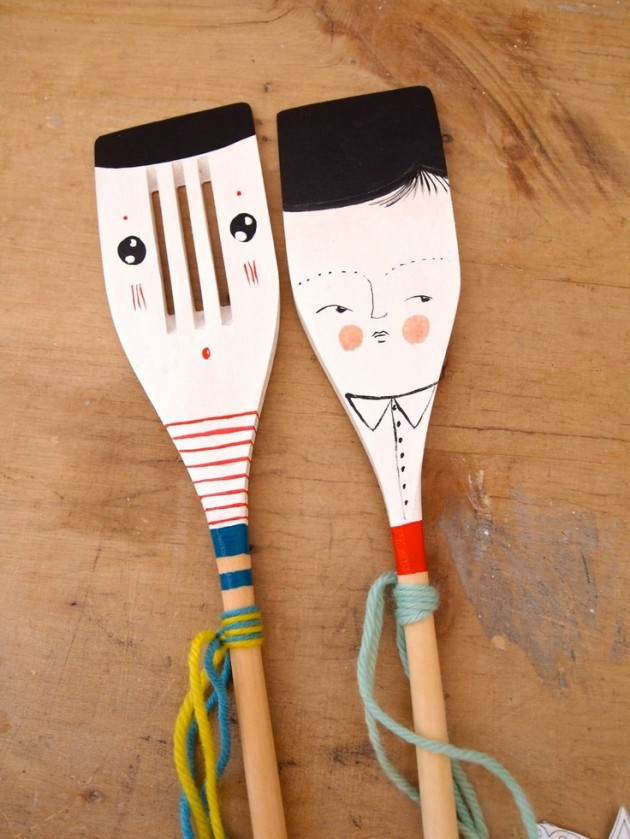 DIY Wooden Spoon
 25 Creative DIY Wooden Spoons Crafts