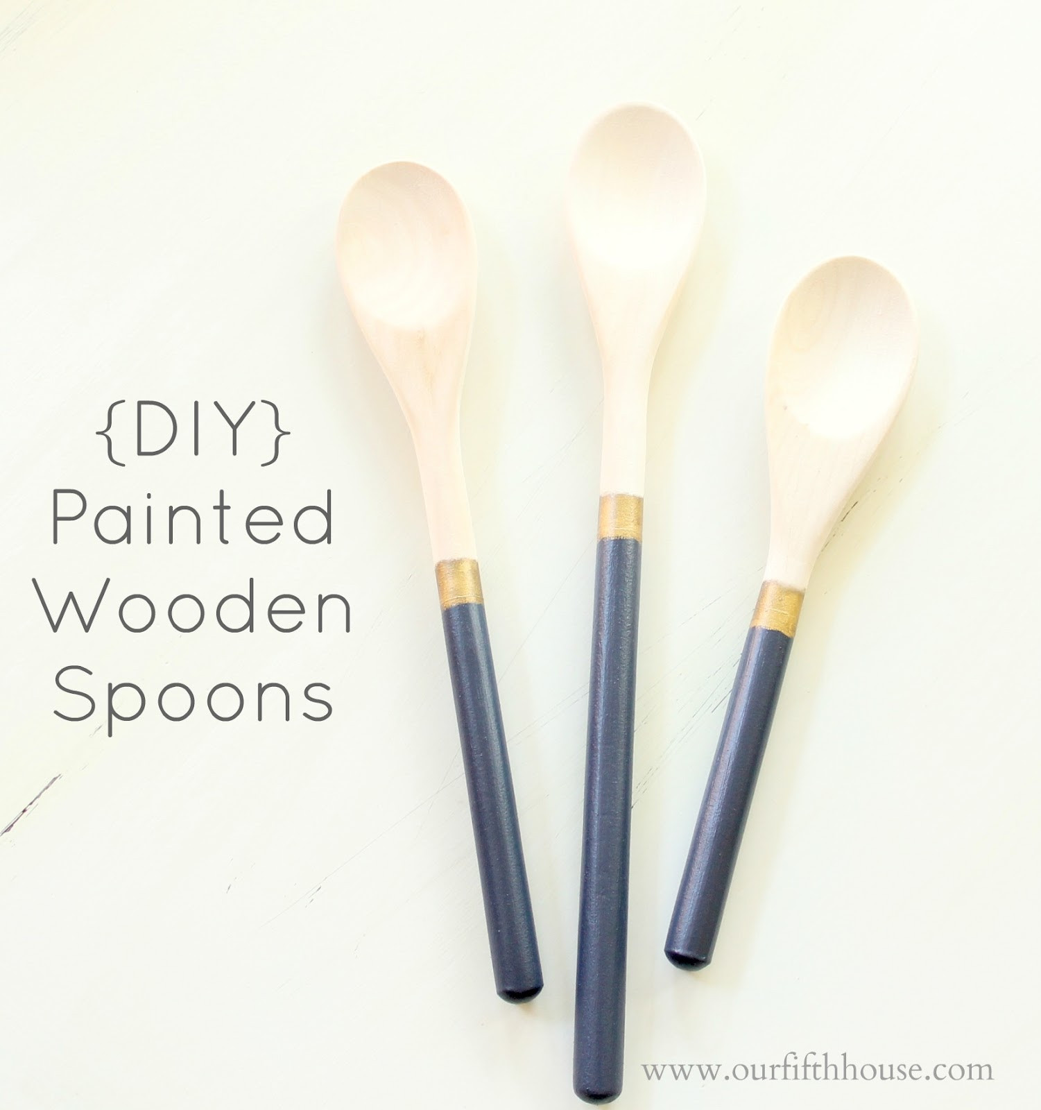 DIY Wooden Spoon
 DIY – Painted Wooden Spoons