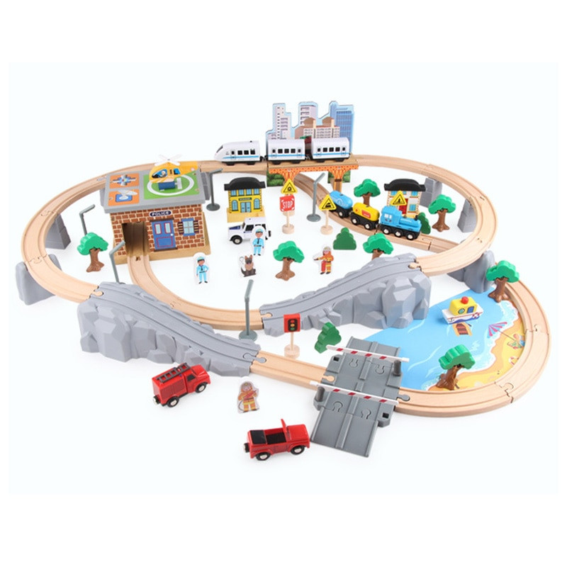 DIY Wooden Trains
 DIY Wooden Railway Straight and Curved Expansion Track
