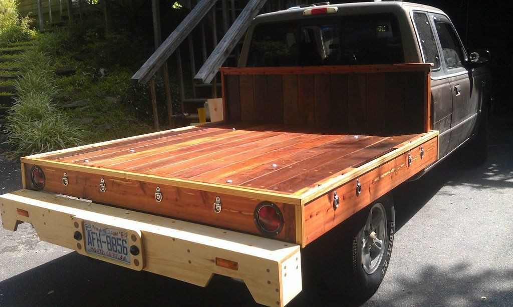 DIY Wooden Truck Bed
 Wooden Flatbed Project