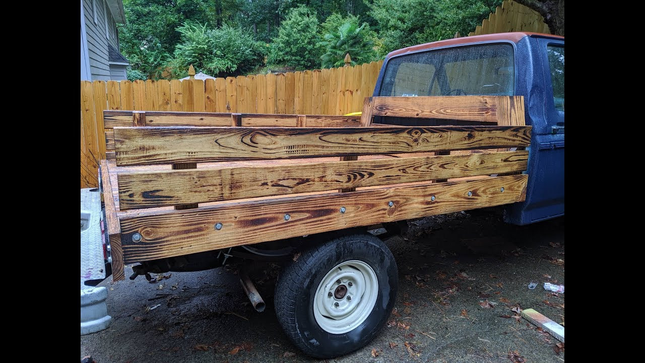 DIY Wooden Truck Bed
 Adding Sides to My DIY Wooden Truck Bed