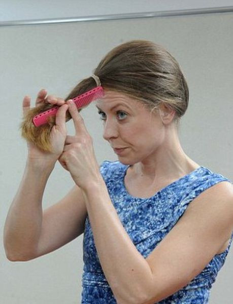 DIY Your Hair
 Celeb Hairdresser’s Tip for a DIY Haircut 7 pics