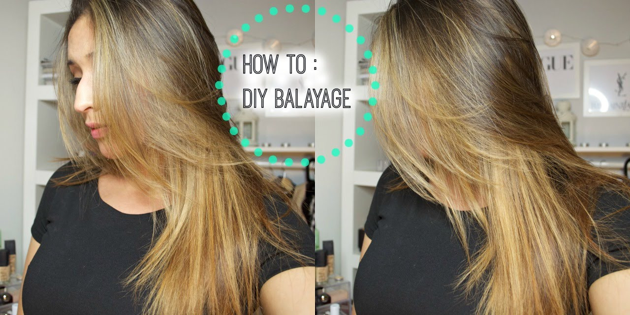 DIY Your Hair
 HOW TO DIY Lighten Balayage your hair at home