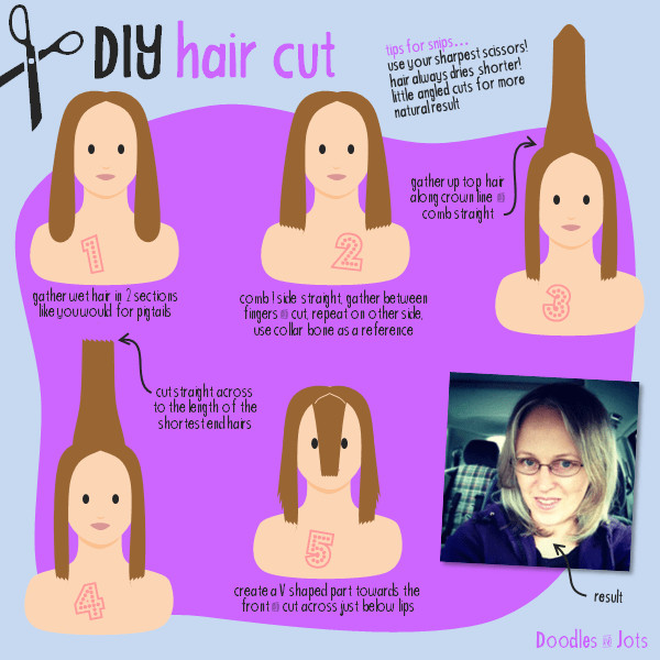 DIY Your Hair
 DIY Mid length Haircut