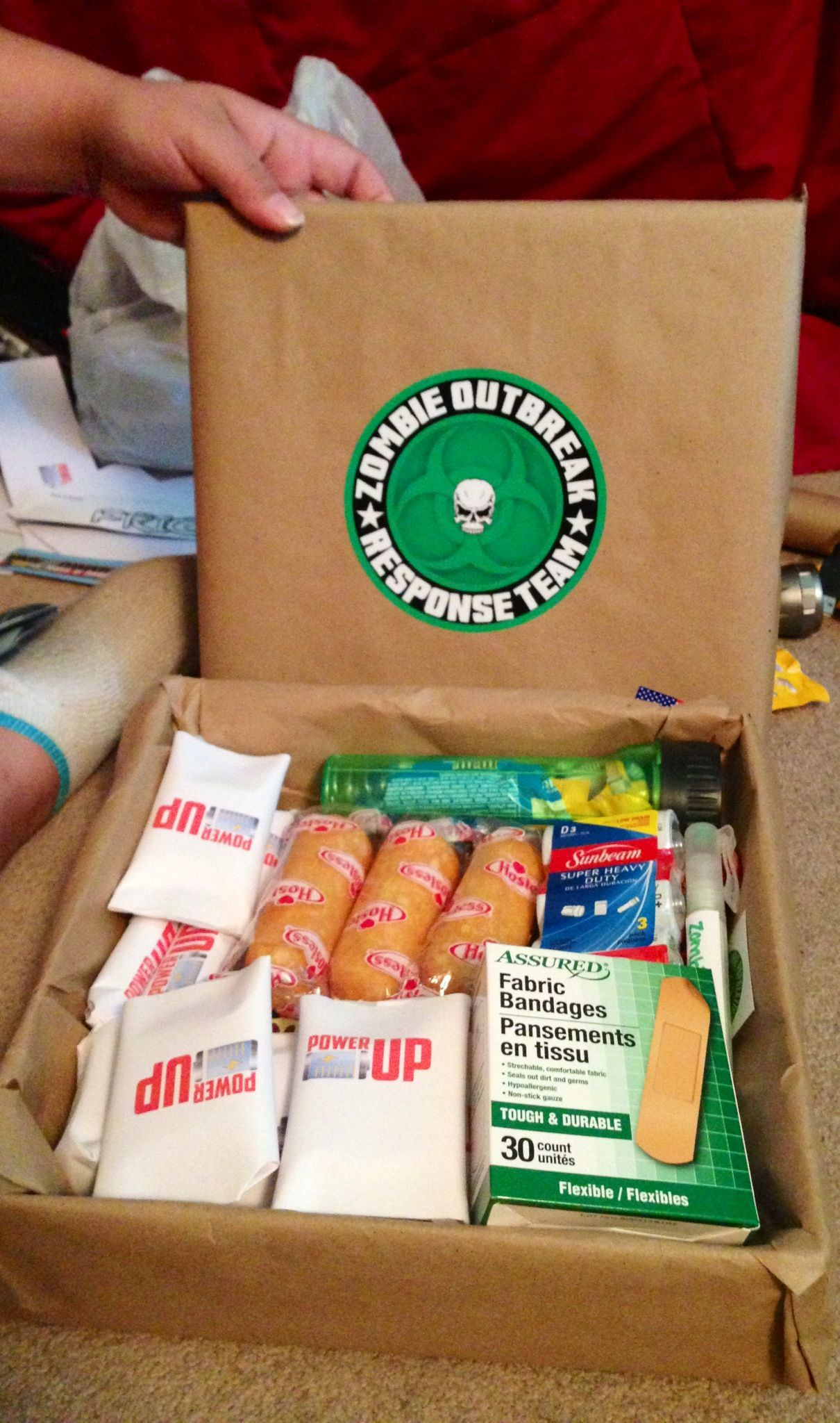 DIY Zombie Survival Kit
 Zombie Survival Kit done