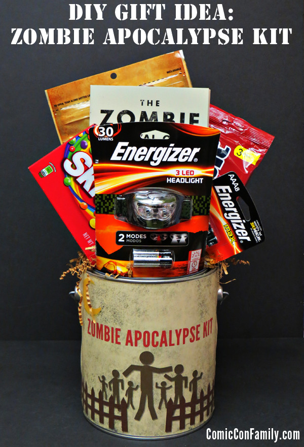 DIY Zombie Survival Kit
 DIY Gift Idea Zombie Apocalypse Kit Free Printable