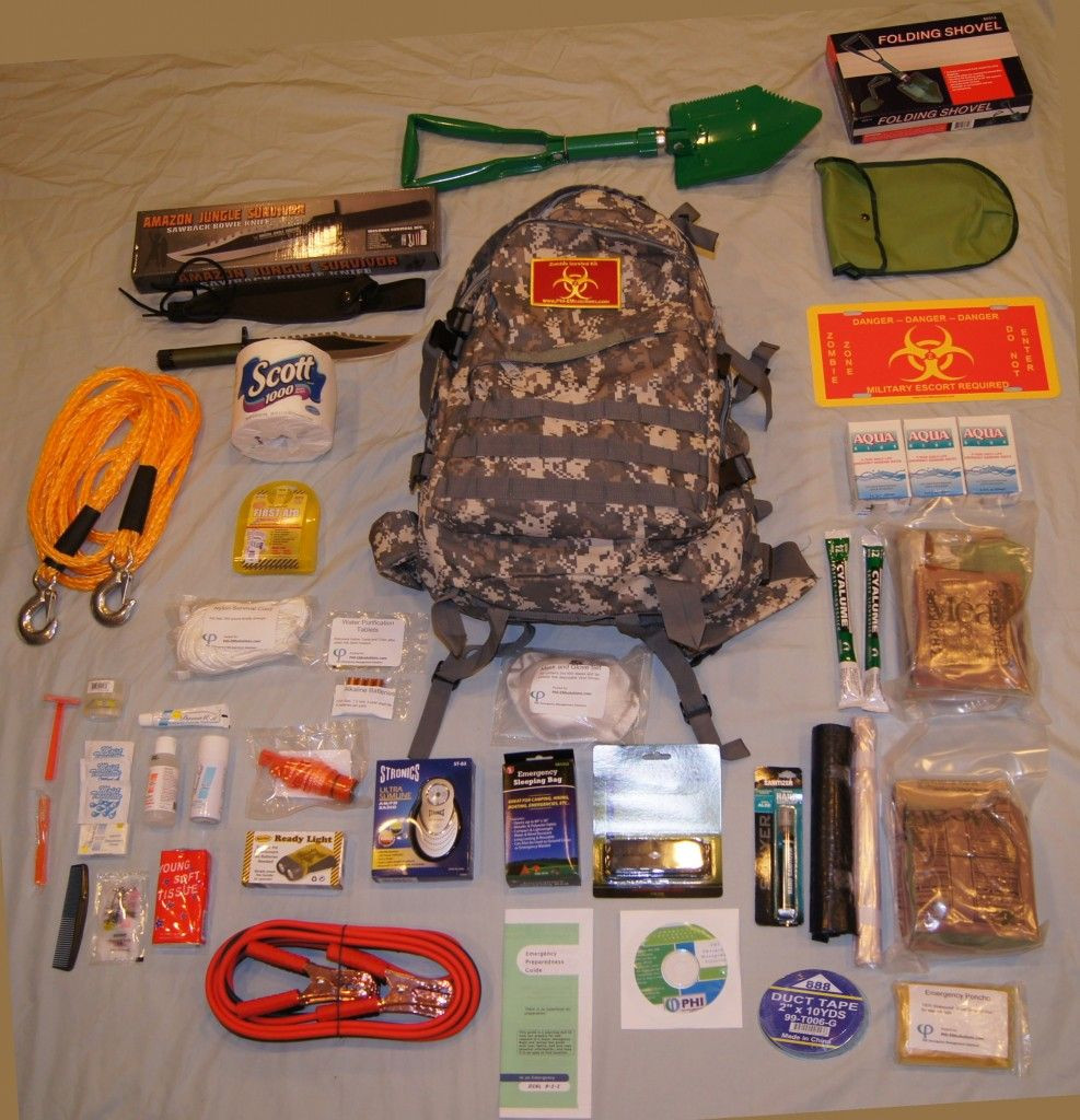 DIY Zombie Survival Kit
 DIY Survival Gear is a blog about survival and being