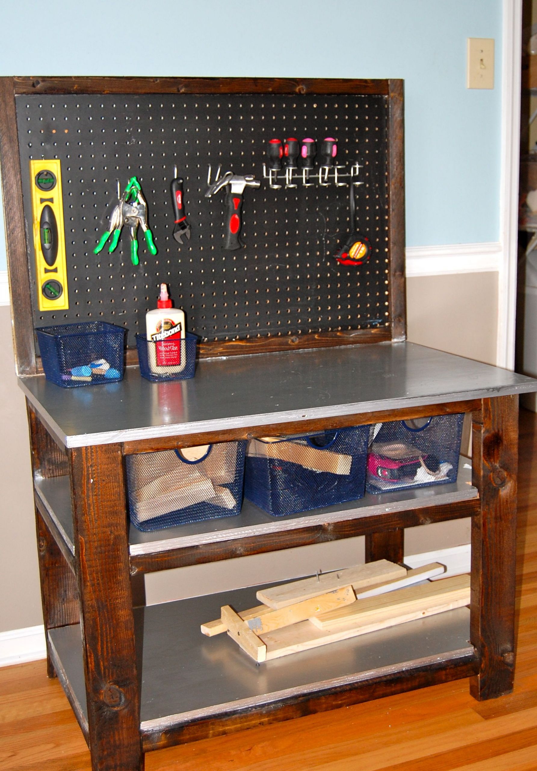 Do It Yourself Projects For Kids
 Bigger Kids Workbench