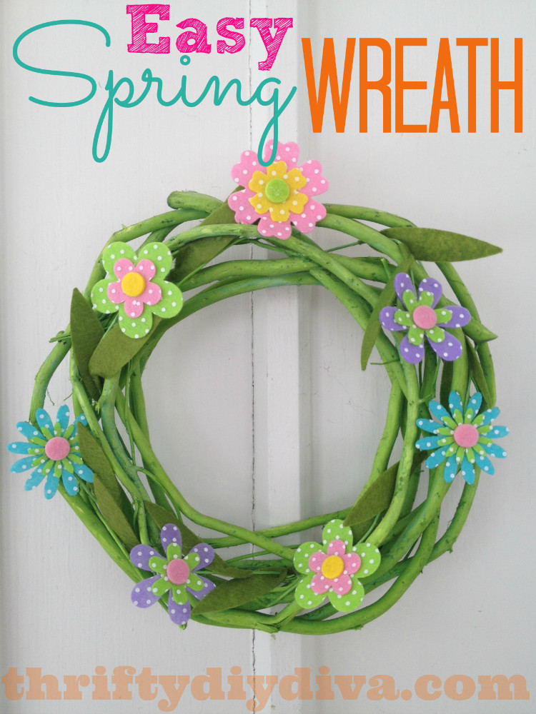 Do It Yourself Projects For Kids
 Easy DIY Spring Wreath Craft