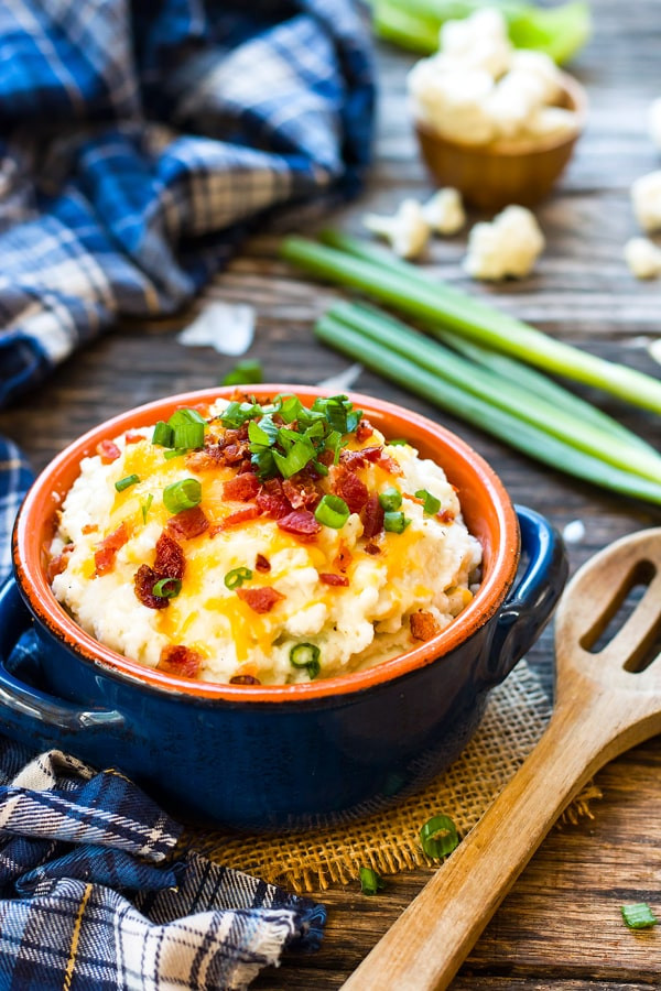 Do Mashed Potatoes Have Fiber
 Loaded Cauliflower Mashed Potatoes