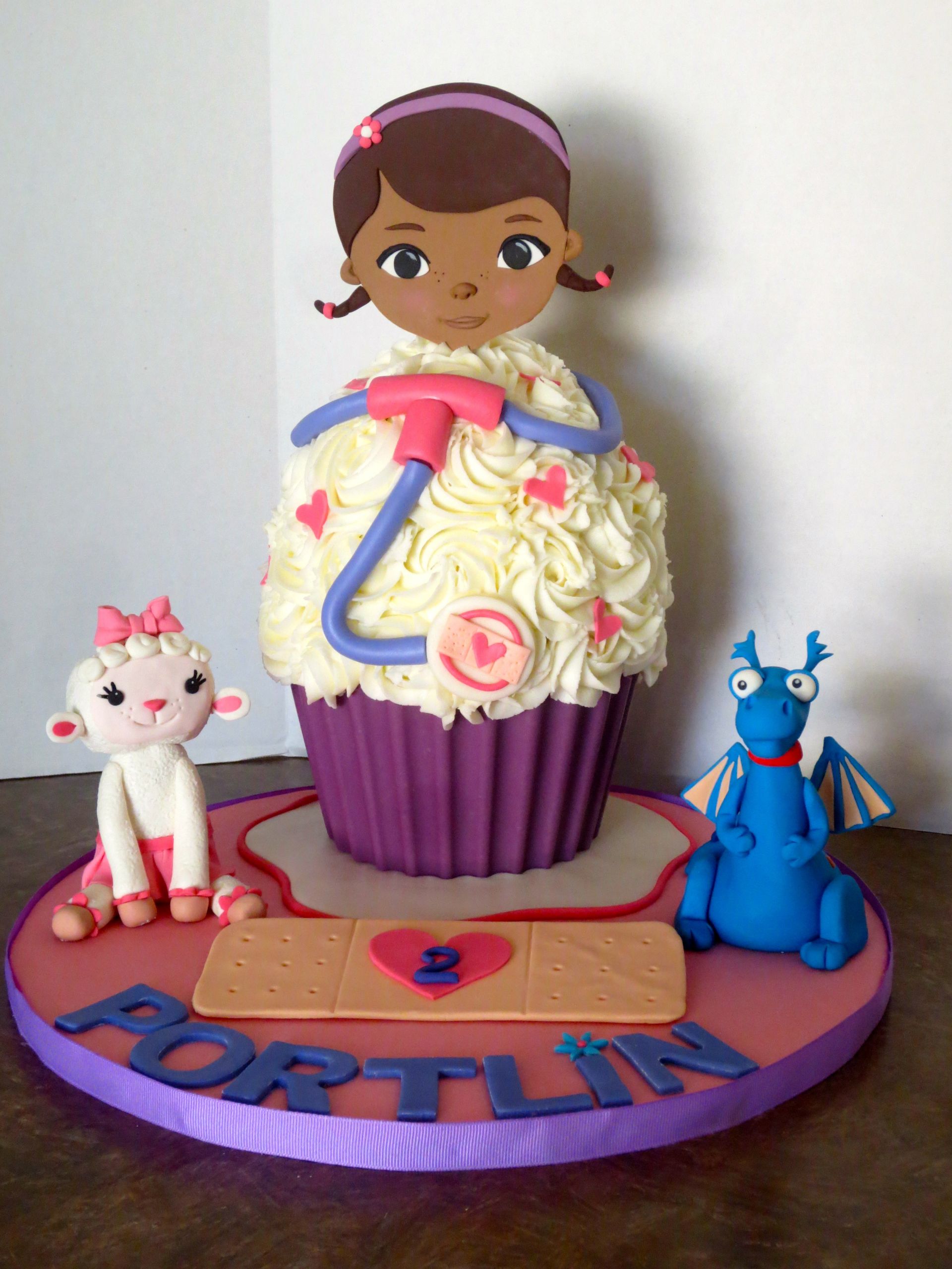 Doc Mcstuffin Birthday Cakes
 doc mcstuffins cake