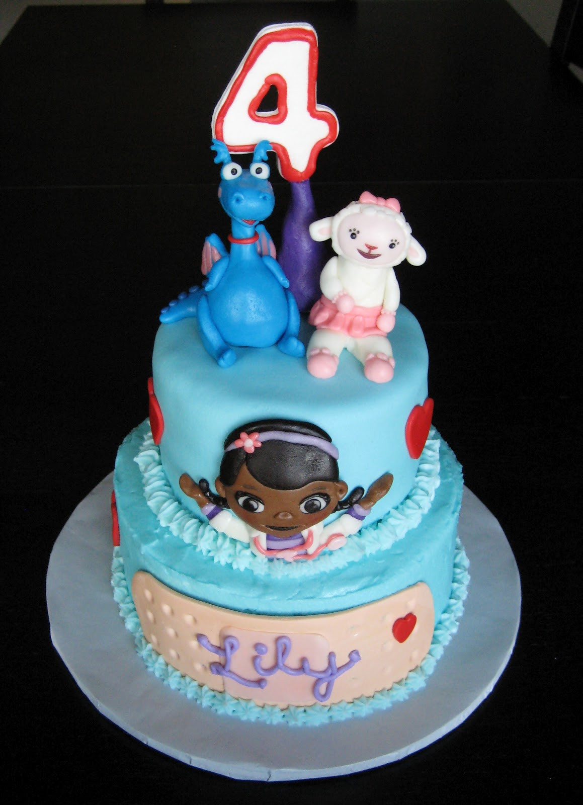 Doc Mcstuffin Birthday Cakes
 Custom Cakes by Julie Doc McStuffins Cake