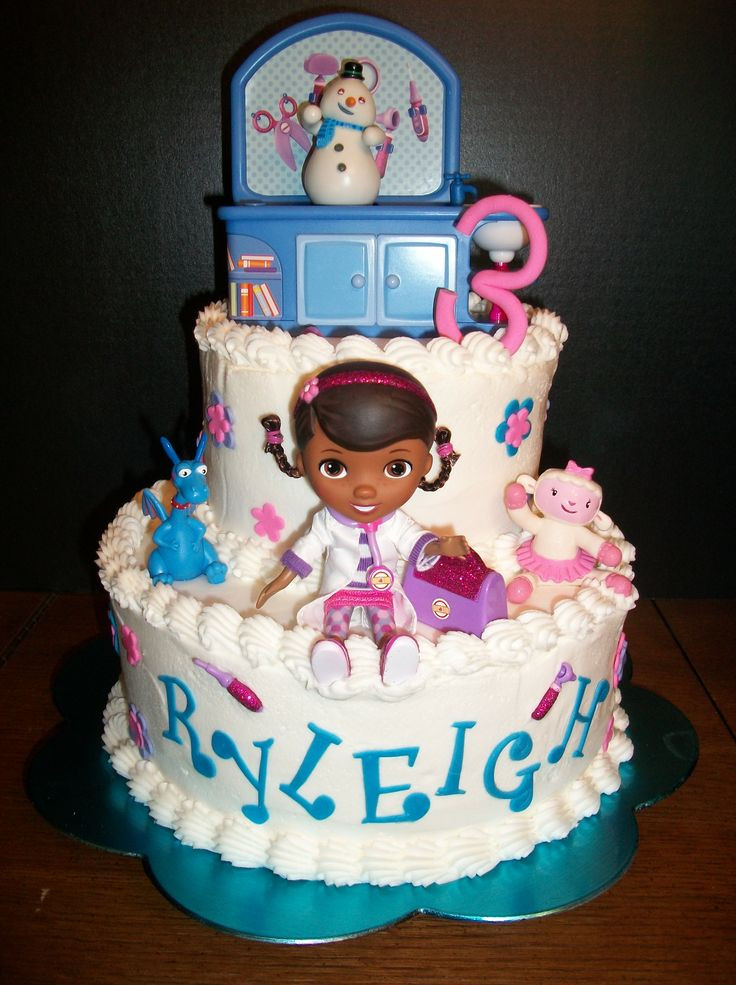 Doc Mcstuffin Birthday Cakes
 Top 24 ideas about doc mcstuffins birthday party on