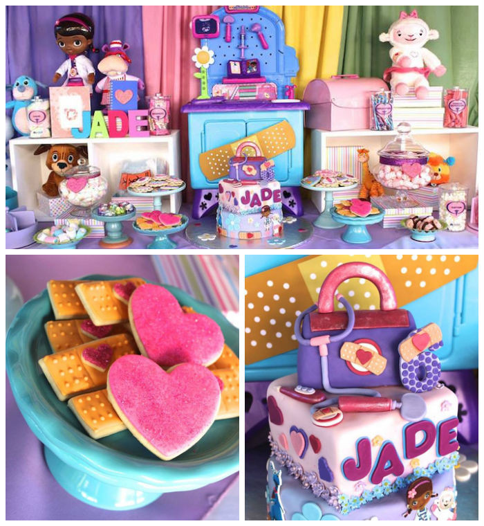 Doc Mcstuffin Birthday Party Ideas
 Kara s Party Ideas Doc McStuffins 6th Birthday Party