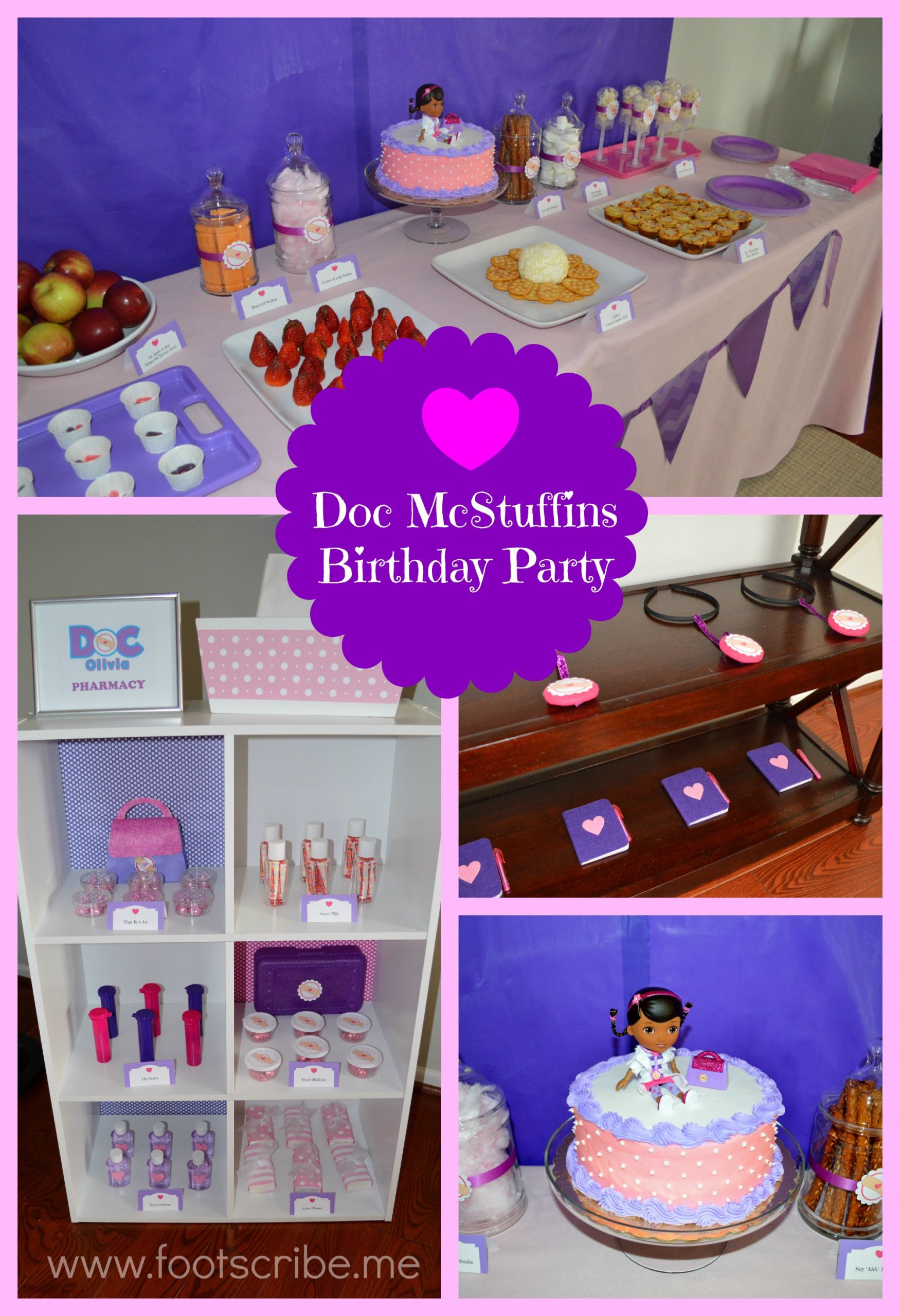 Doc Mcstuffin Birthday Party Ideas
 My Daughter’s Happy Healthy Doc McStuffins Birthday Party