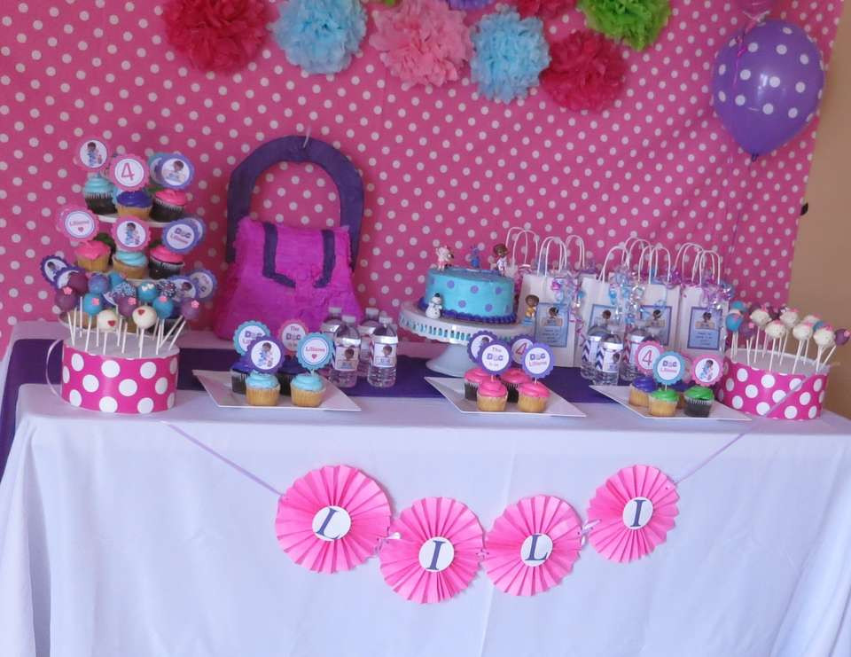 Doc Mcstuffin Birthday Party Ideas
 Doc McStuffins Birthday "Doc Mcstuffins"