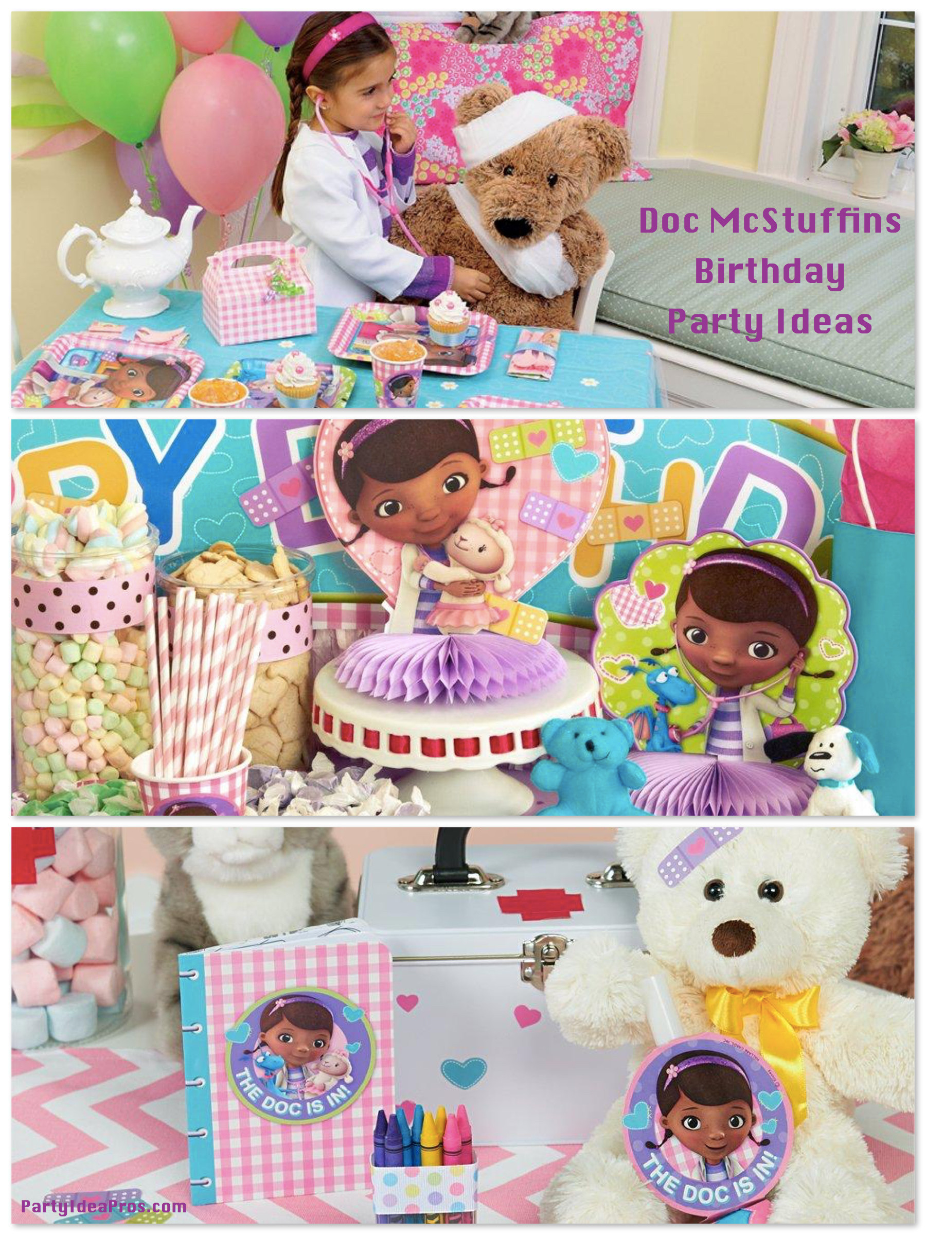 Doc Mcstuffin Birthday Party Ideas
 Doc McStuffins Birthday Party Planning Ideas & Supplies