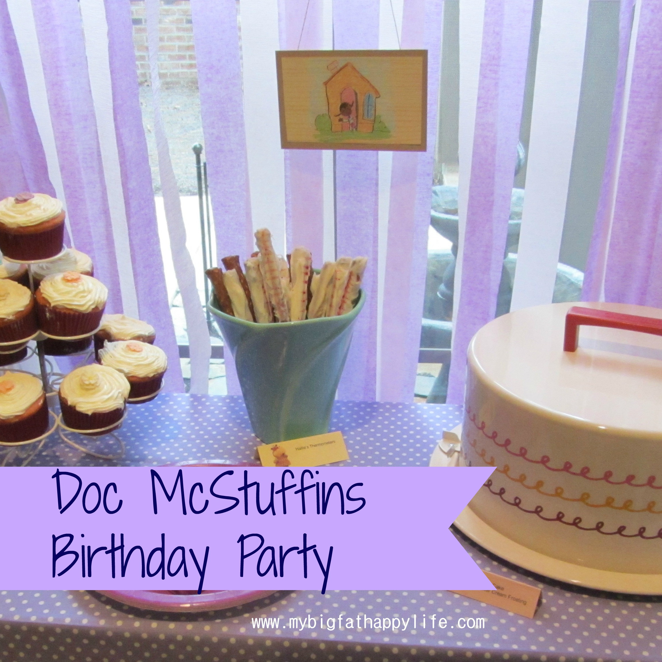 Doc Mcstuffin Birthday Party Ideas
 Birthday Party Doc McStuffins My Big Fat Happy Life