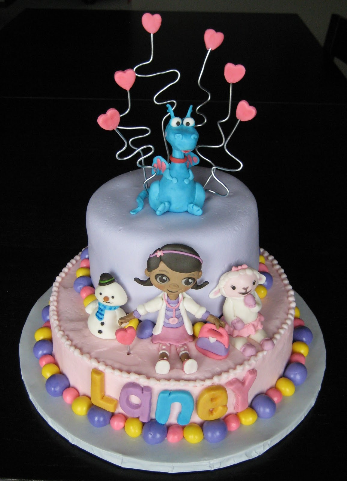 Doc Mcstuffins Birthday Cake Ideas
 Custom Cakes by Julie Doc McStuffins Cake II