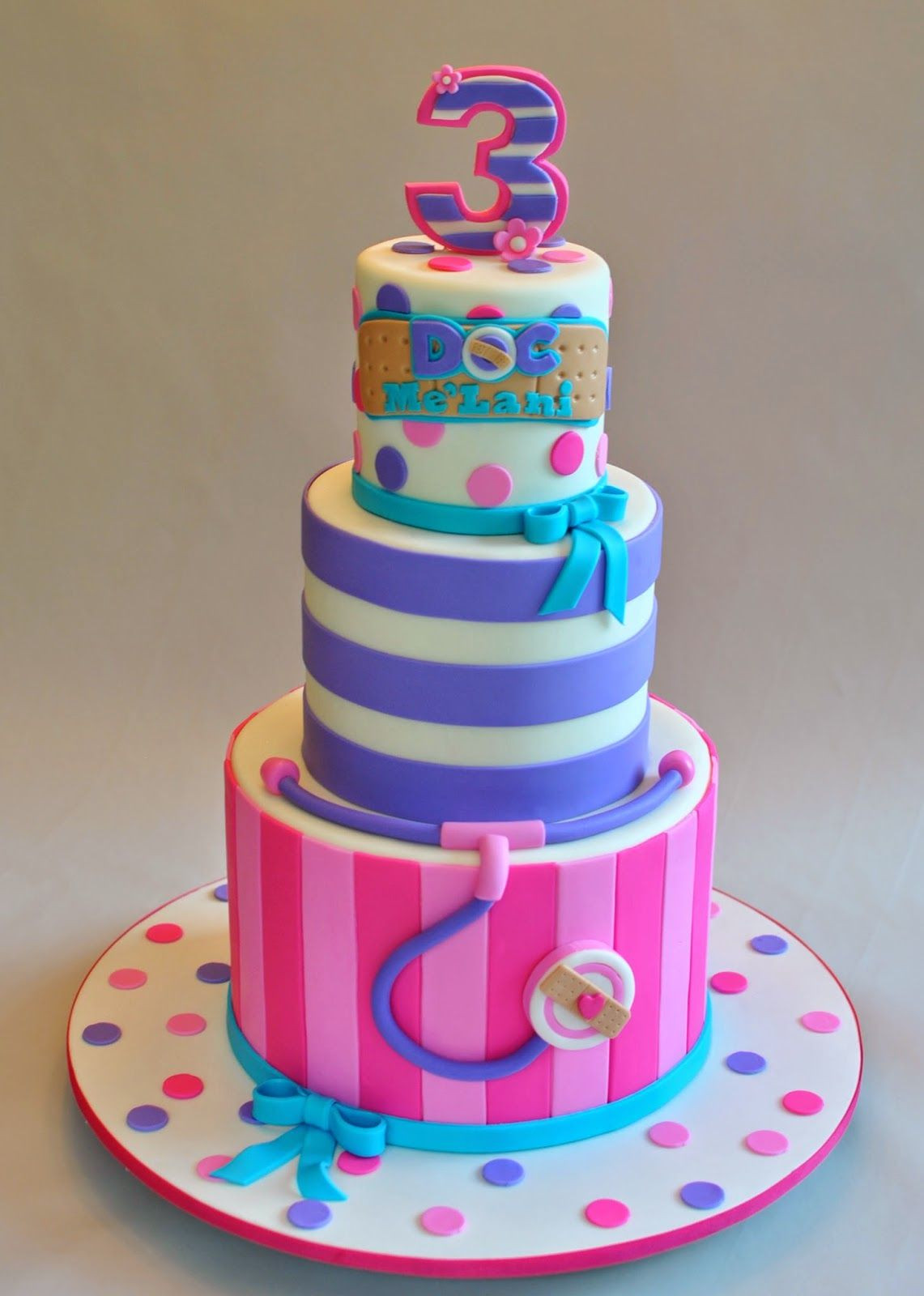 Doc Mcstuffins Birthday Cake Ideas
 Doc McStuffins Cake Hope s Sweet Cakes hopessweetcakes