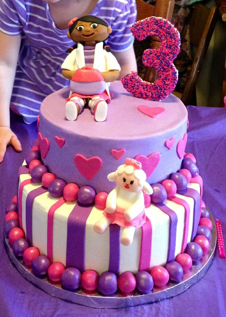 Doc Mcstuffins Birthday Cake Ideas
 175 best Doc McStuffins cake images on Pinterest