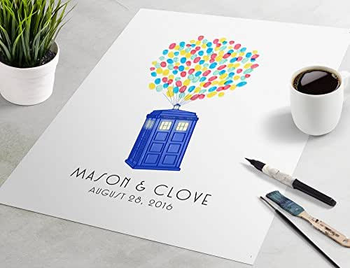 Doctor Who Wedding Guest Book
 Amazon Doctor Who Tardis Guest Book Fingerprint