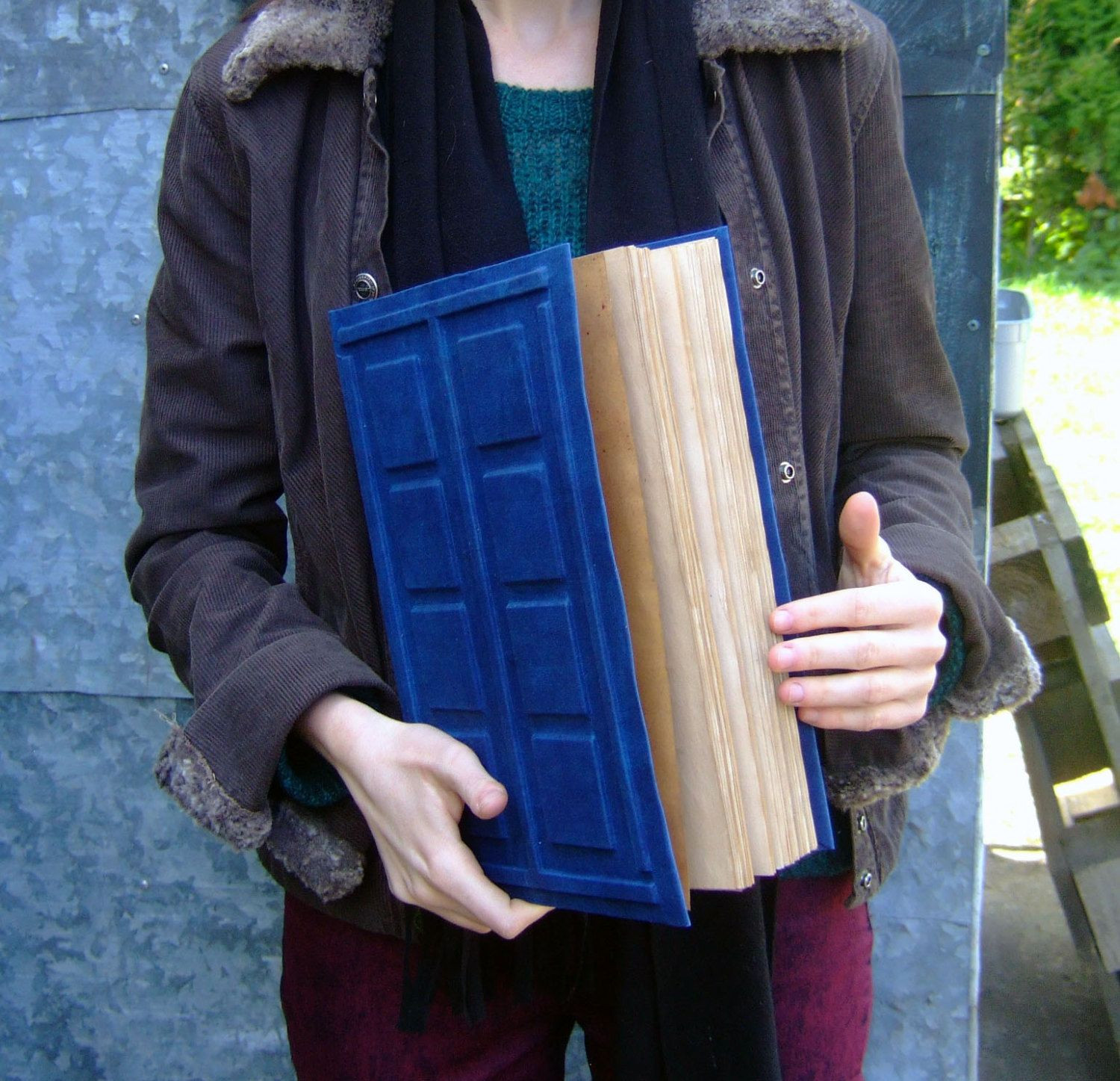 Doctor Who Wedding Guest Book
 Tardis guest book Doctor Who Wedding Guest Book 9x12