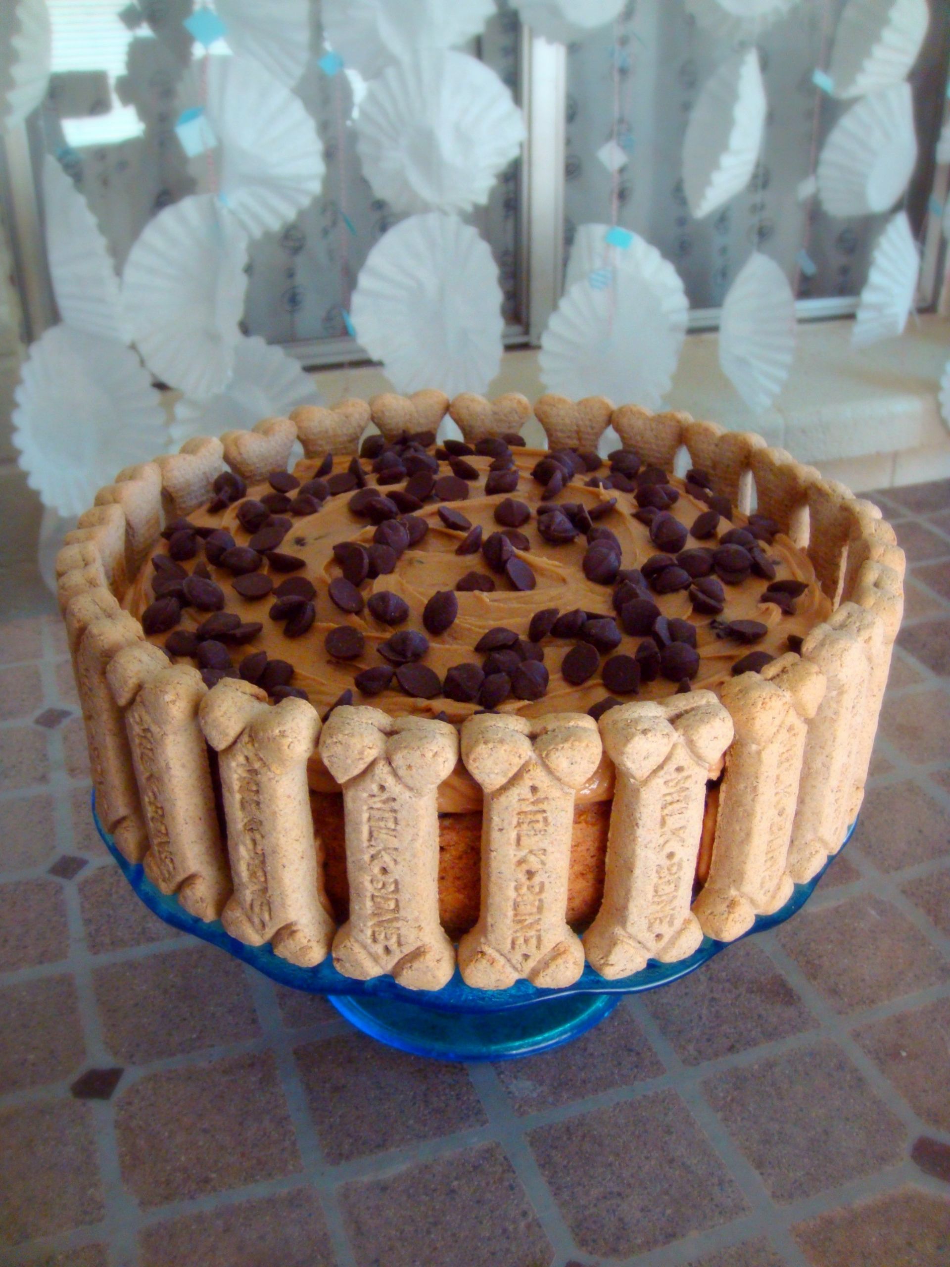 Dog Birthday Cake Recipe Without Peanut Butter
 Banana Carob Oat Cake with Peanut Butter Frosting Baked