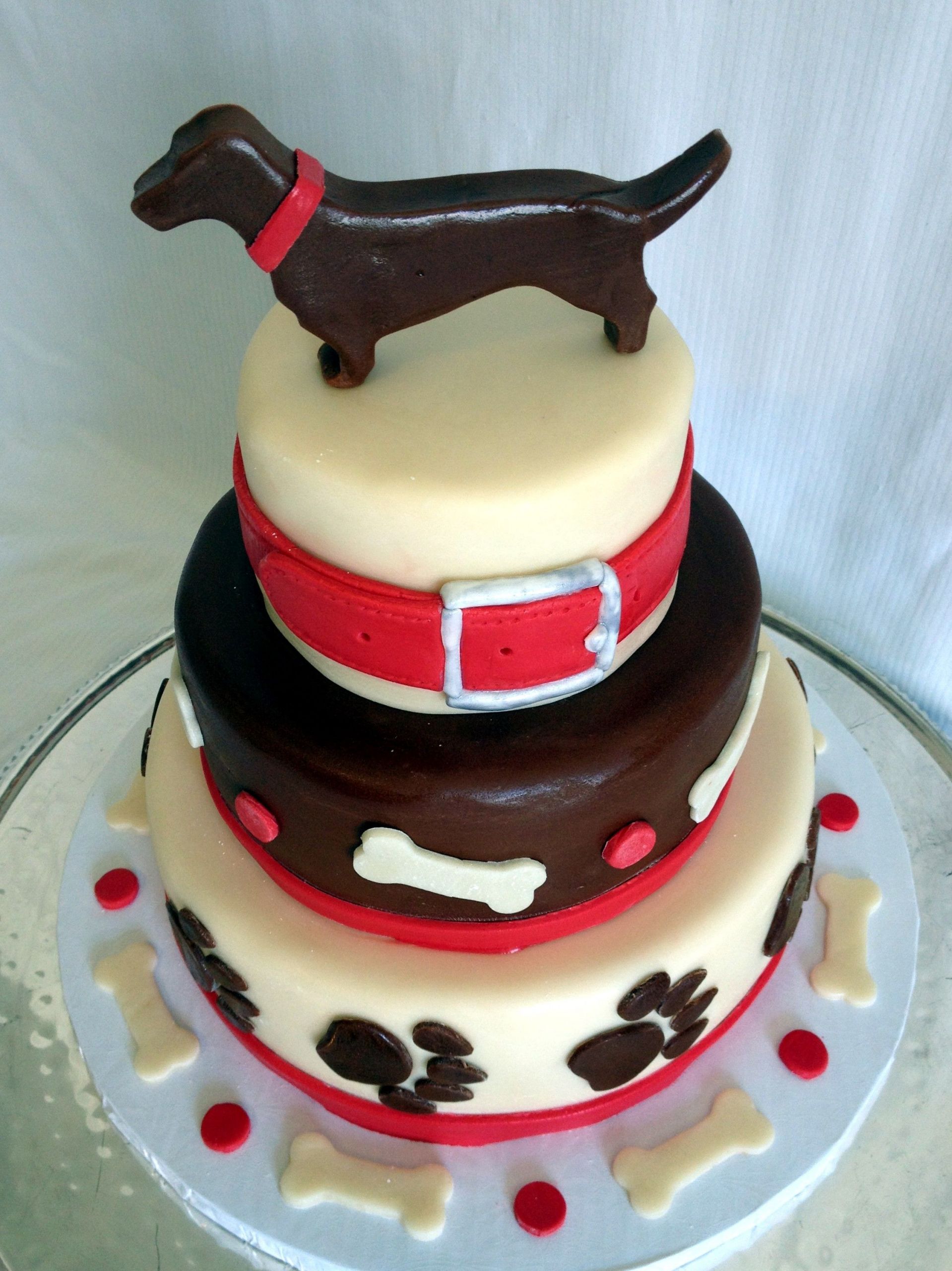 Dog Birthday Cakes Near Me
 Pin on Cakes by Denise