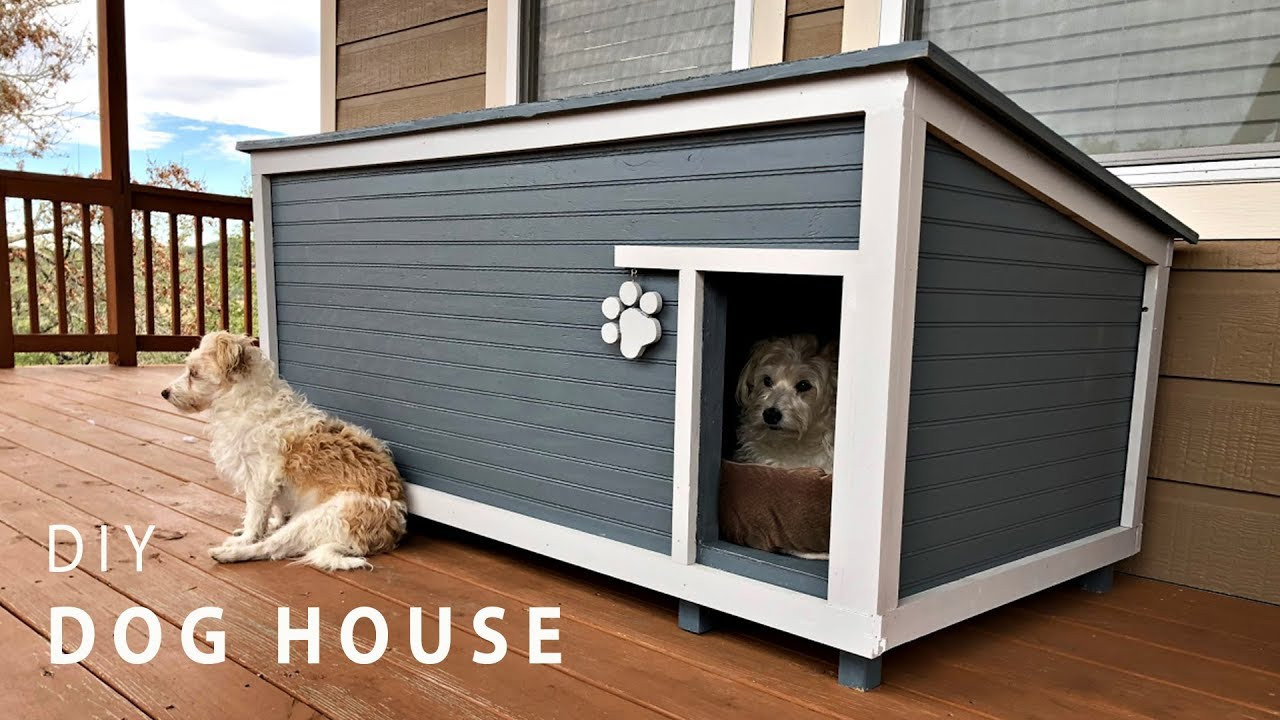 Dog House Ideas For Winter
 DIY Insulated Dog House Build
