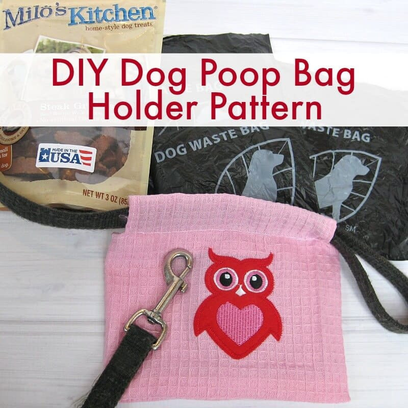 Dog Poop Bag Dispenser DIY
 DIY Dog Poop Bag Holder Valentine s Day Treats