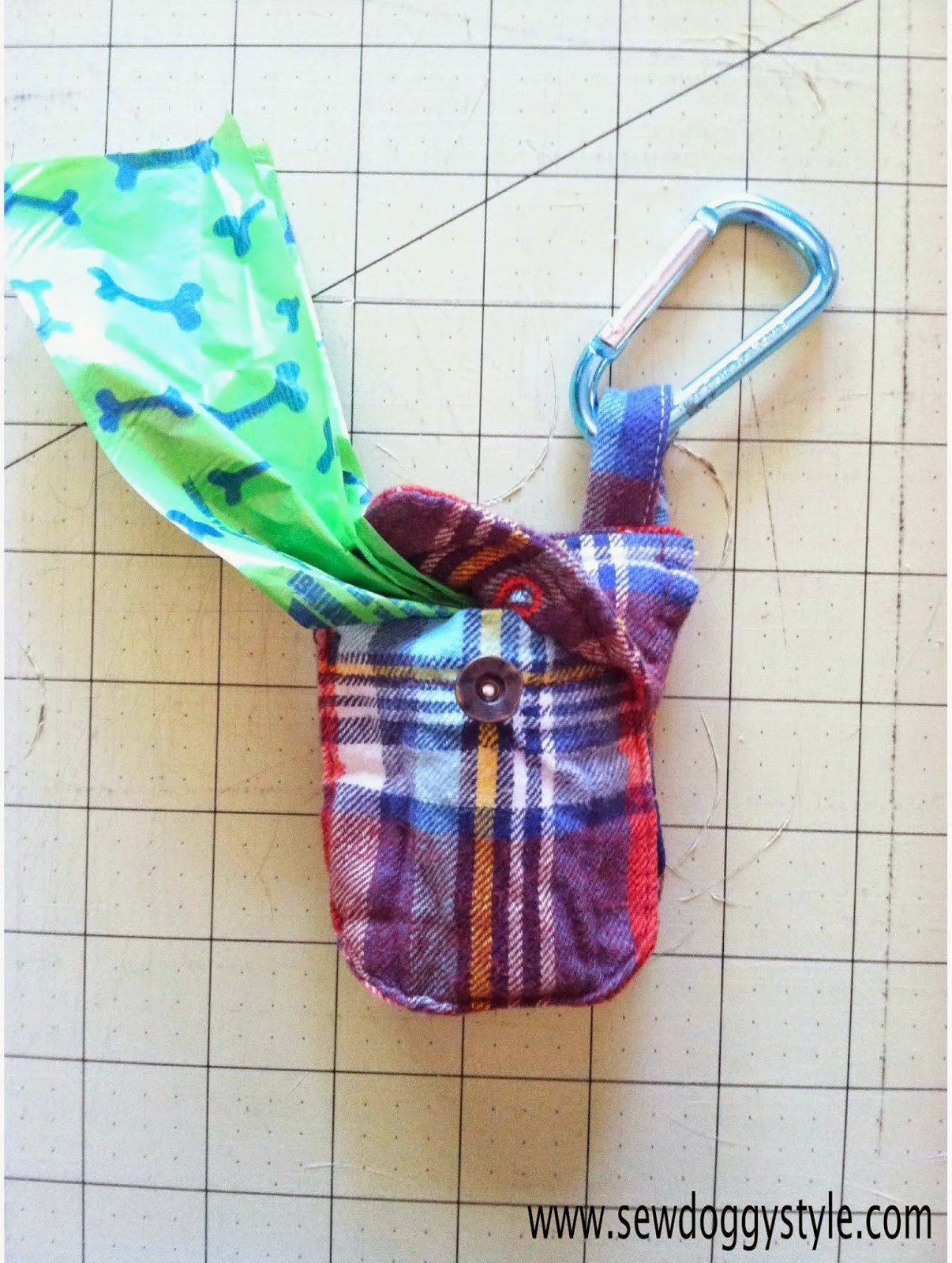 Dog Poop Bag Dispenser DIY
 Sew DoggyStyle DIY Recycled Pocket Poop Bag Dispenser