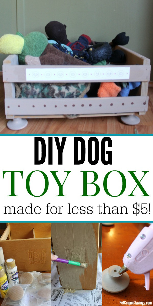 Dog Toy Box DIY
 DIY Dog Toy Box A Fun Dog Toy Storage Solution Pet